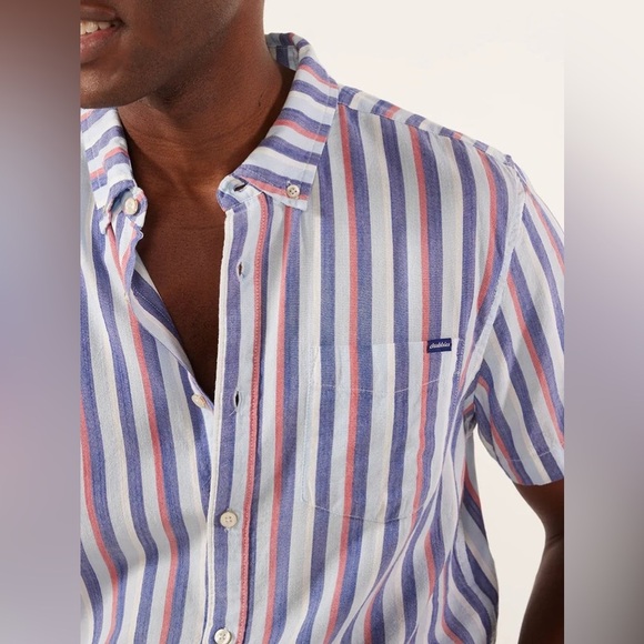 Chubbies Breathable Resort Weave Friday Shirt The Classy Button Down SZ XL NWOT - Picture 5 of 6